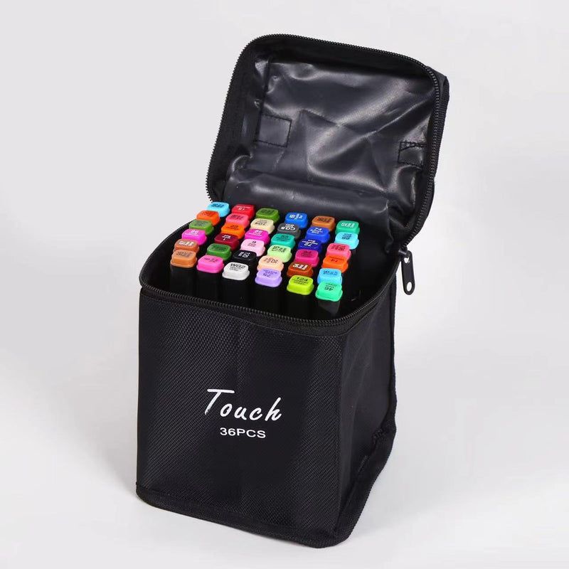80 Colors Premium Dual Tip Markers Set with Carry Case