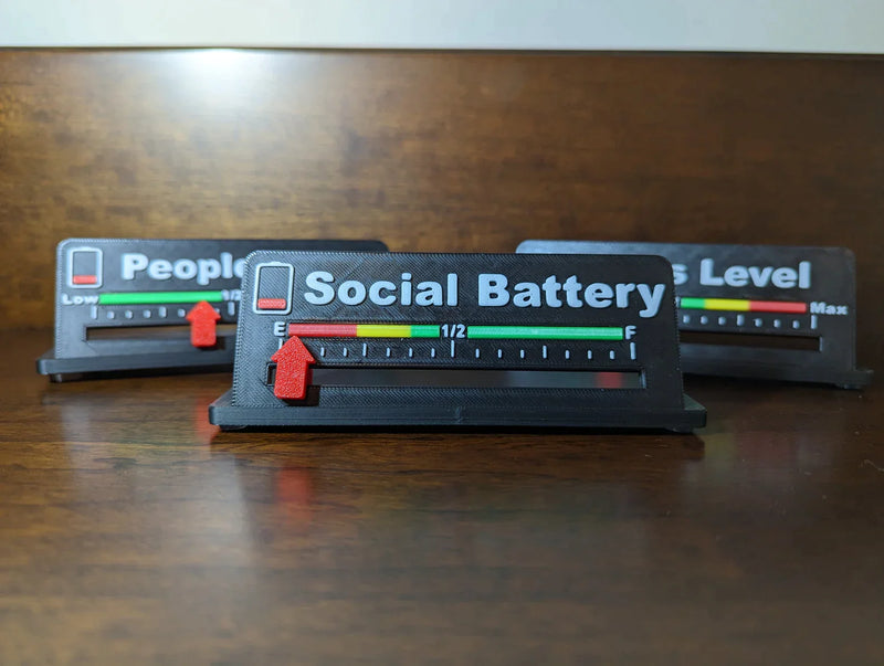 Social Battery desktop indicator