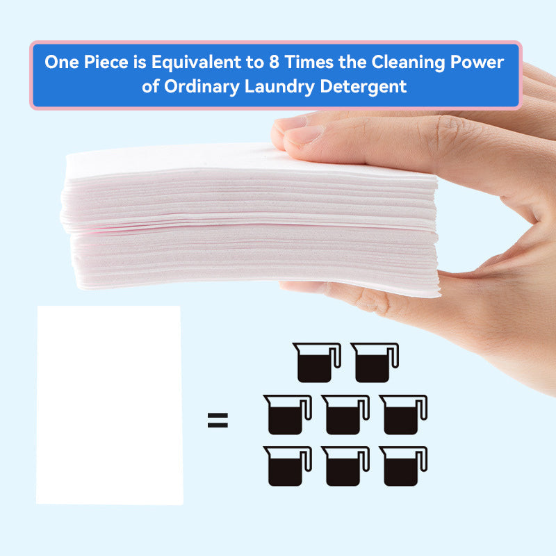 Laundry Tablets for Odor Removal and Fragrance Retention