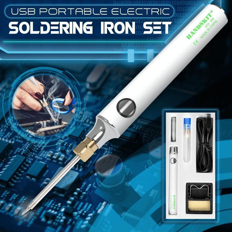 Shinerme™ USB Portable Electric Soldering Iron Set