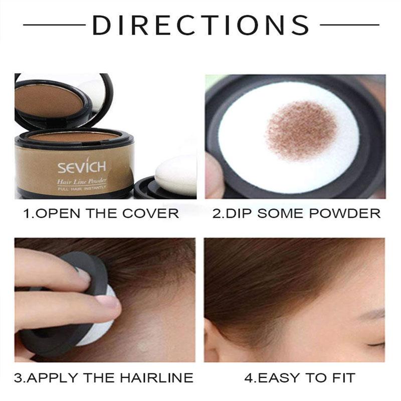 Shinerme™ Hair And Root Cover Touch-Up Powder