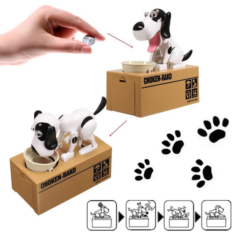 Little Dog And Cat Coin Bank