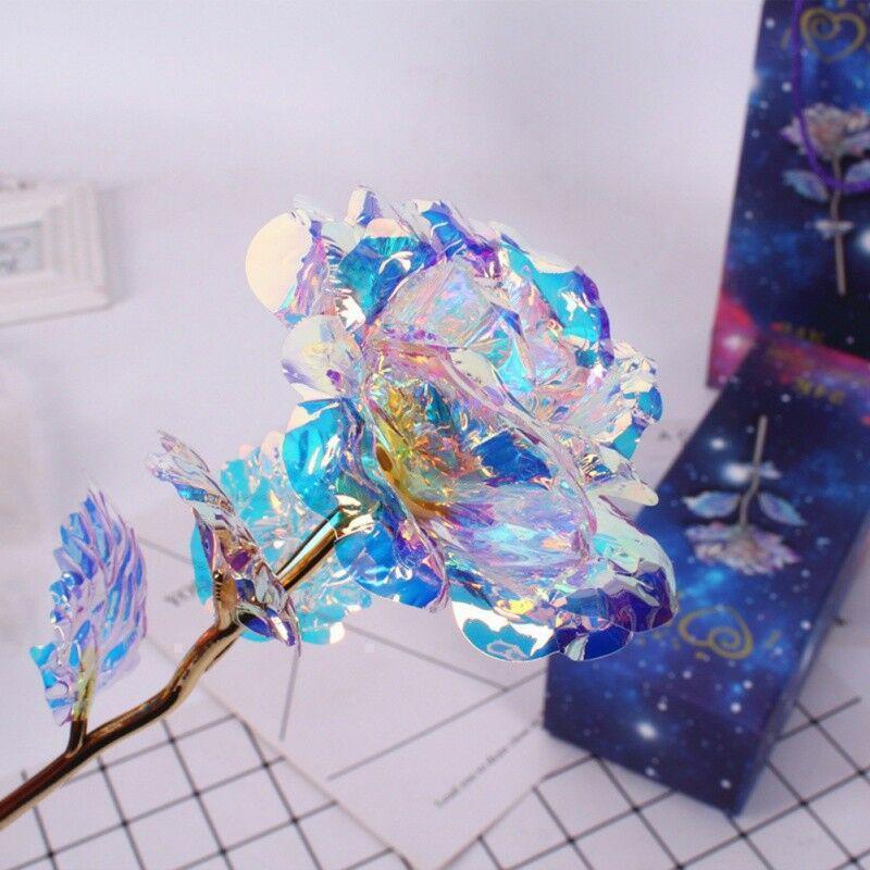 Colorful Galaxy Rose with Love