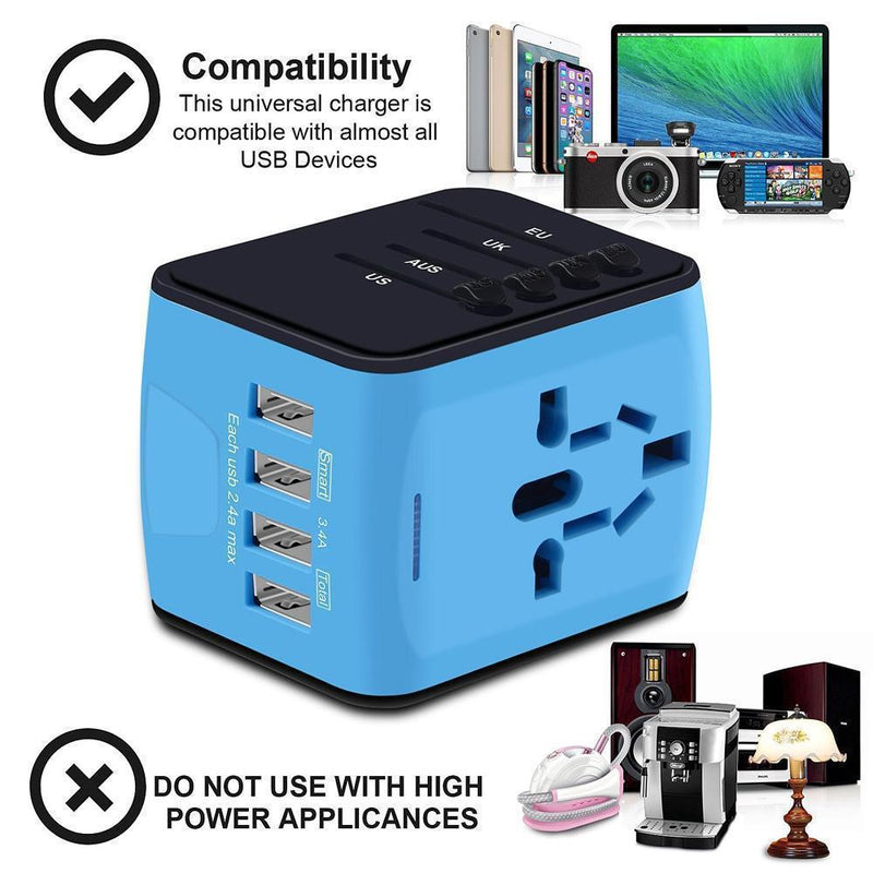 All-in-one Universal Travel Power Adapter