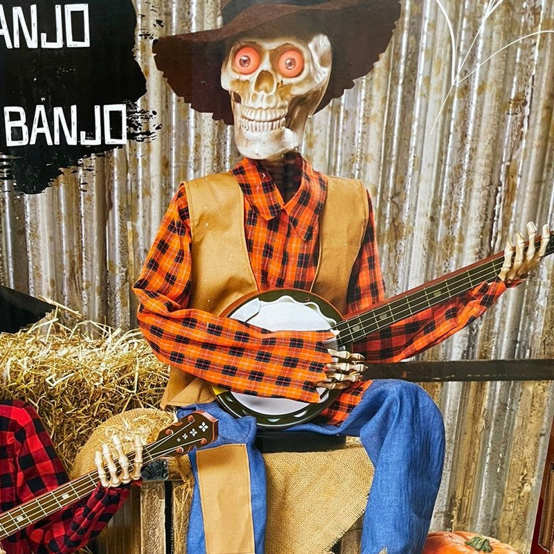 Funny Animated Dueling Banjo Skeletons