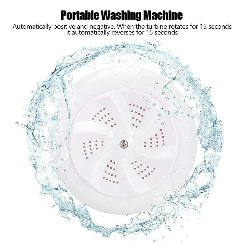 Portable Ultrasonic Turbo Washing Machine
