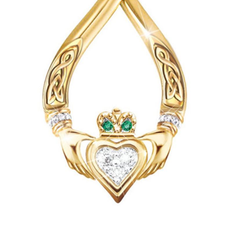 Irish Emerald Island Necklace