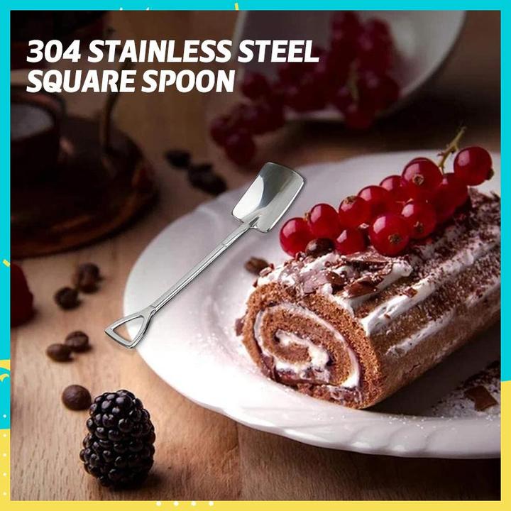 Hot Sale - Creative Dessert Ice Cream 304 Stainless Steel Spade Spoon