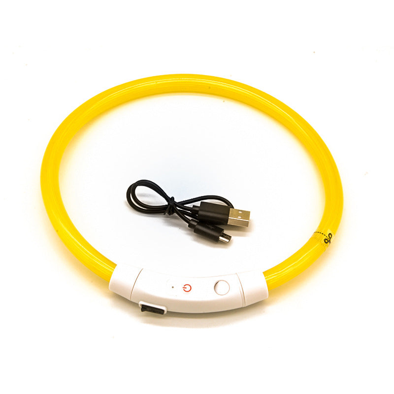 USB Charging Pet Light-emitting Collar