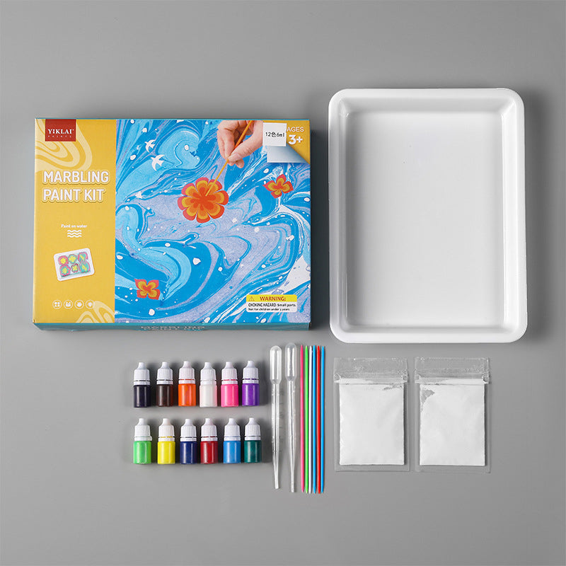 Water Marbling Paint Art Kit